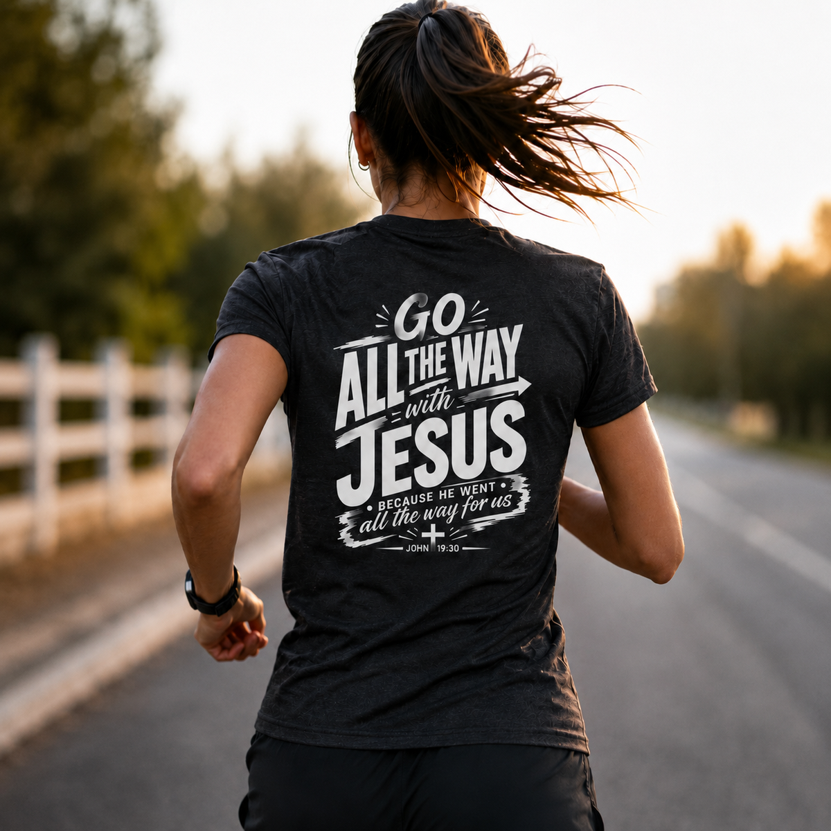 "Go ALL THE WAY with JESUS" John 19:30 Collection