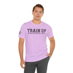 "Train Up" Proverbs 22:6 Tee — Christian Faith Inspirational T-Shirt (Bella+Canvas 3001)