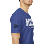 "Rooted" Colossians 2:7 Tee — Christian Faith Inspirational T-Shirt (Bella+Canvas 3001)