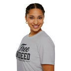 "Free Indeed" John 8:36 T-Shirt — Christian Faith Tee (Gildan 64000)