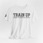 "Train Up" Proverbs 22:6 Tee — Christian Faith Inspirational T-Shirt (Bella+Canvas 3001)