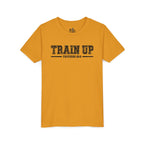 Youth Tee — "Train Up" Proverbs 22:6 Faith T‑Shirt (Bella Canva 3001Y)