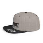 Commit Snapback Hat — "Commit" Proverbs 16:3 Embroidered Flat Bill Cap