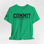 Commit Proverbs 16:3 Tee — Christian Faith Inspirational T-Shirt (Bella+Canvas 3001)