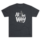All the Way logo T-Shirt | Christian faith tee (Next level 6010)