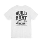"Build Your Boat" Genesis 6:22 Faith Shirt  (Bella+Canvas 3001)