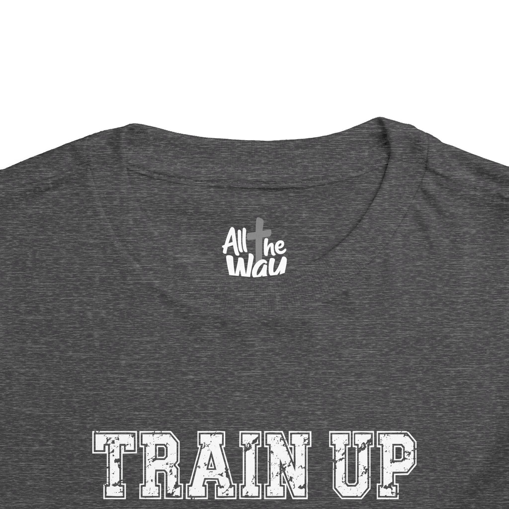 Toddler "TRAIN UP" Proverbs 22:6 Tee — Faith-Based Kids Shirt