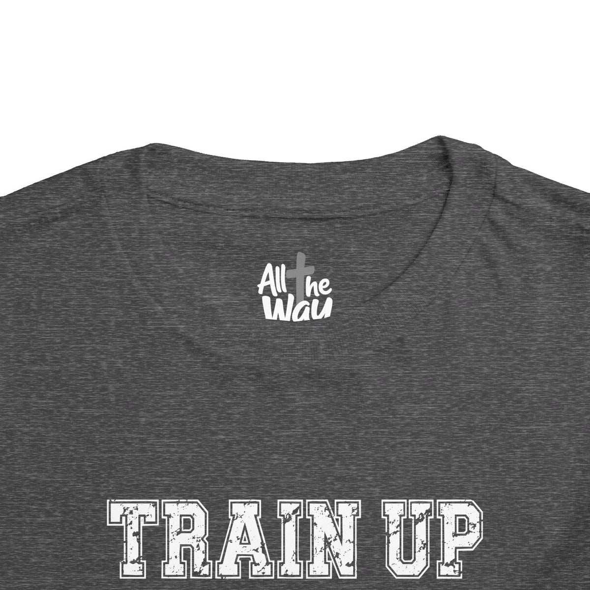 Toddler "TRAIN UP" Proverbs 22:6 Tee — Faith-Based Kids Shirt