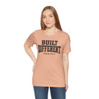 "Built Different" Psalm 139:14 Tee — Christian Faith Inspirational T-Shirt (Bella+Canvas 3001)