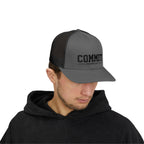 Snapback Trucker Cap — "COMMIT" Proverbs 16:3 Embroidered Christian Hat