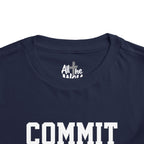 Toddler "Commit" Proverbs 16:3 Tee — Faith-Based Kids Shirt