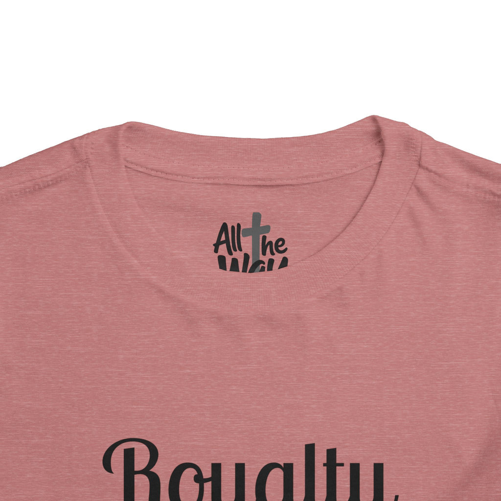Toddler "Royalty" 1 Peter 2:9 Tee — Faith-Based Kids Shirt