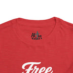 Toddler "Free Indeed"  John 8:36 Tee — Faith-Based Kids Shirt -Final