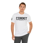 Commit Proverbs 16:3 Tee — Christian Faith Inspirational T-Shirt (Bella+Canvas 3001)