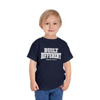 Toddler "Built Different"  Psalm 139:14 Tee — Faith-Based Kids Shirt