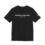 "Heaven is Waiting" Philippians 3:20 Faith Shirt  (Bella+Canvas 3001)