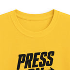 YOUTH "PRESS ON" Philippians 3:13–14 Tshirt (Gildan 64000y)