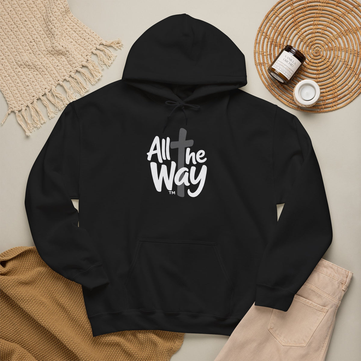 Hoodie — "All The Way" Pullover
