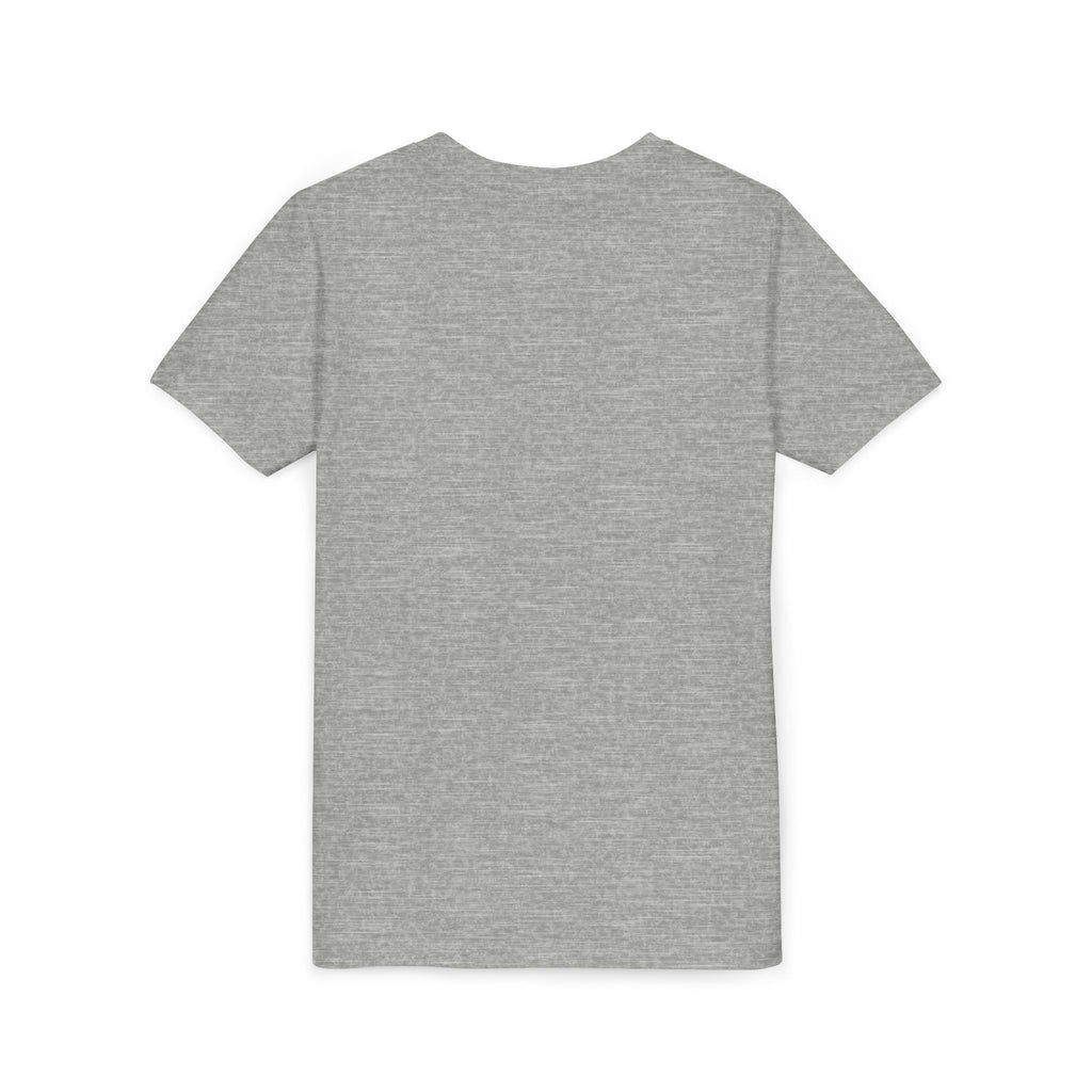 Youth Tee — "Built Different" Psalm 139:14 Christian Kids Shirt (Bella Canvas 3001y)