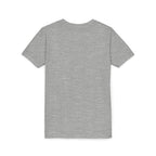 Youth Tee — "Built Different" Psalm 139:14 Christian Kids Shirt (Bella Canvas 3001y)
