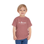 Toddler "All The Way" Matthew 10:38-39 Tee — Faith-Based Kids Shirt