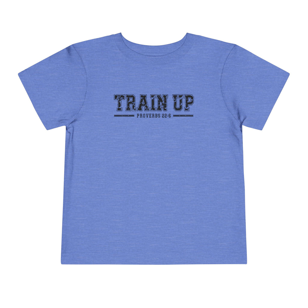 Toddler "TRAIN UP" Proverbs 22:6 Tee — Faith-Based Kids Shirt