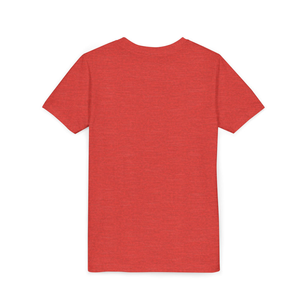Youth Tee — "Built Different" Psalm 139:14 Christian Kids Shirt (Bella Canvas 3001y)