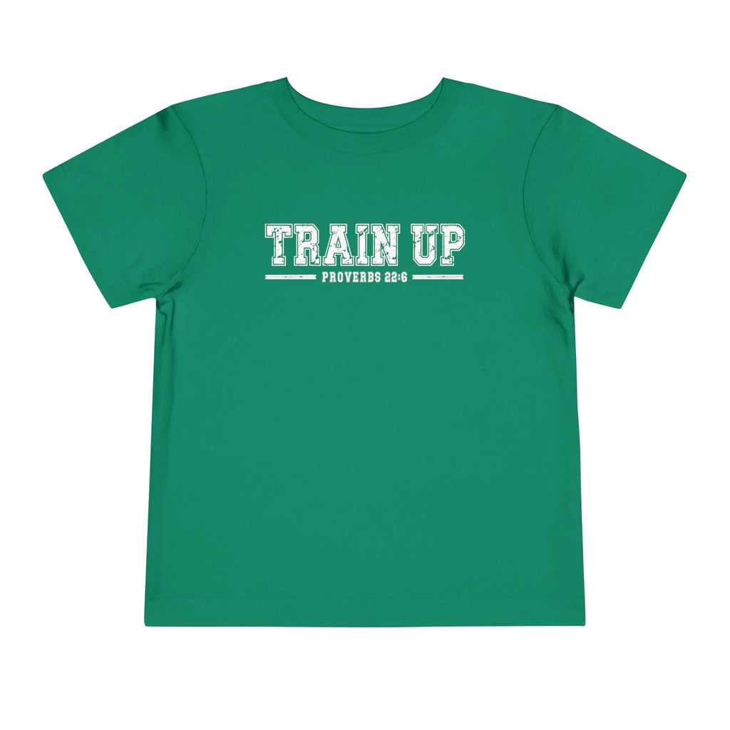 Toddler "TRAIN UP" Proverbs 22:6 Tee — Faith-Based Kids Shirt