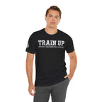 "Train Up" Proverbs 22:6 Tee — Christian Faith Inspirational T-Shirt (Bella+Canvas 3001)