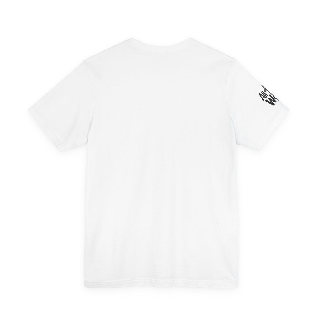 "All The Way" Matthew 10:38-39 Tee — Christian Faith Inspirational T-Shirt (Bella Canva 3001)