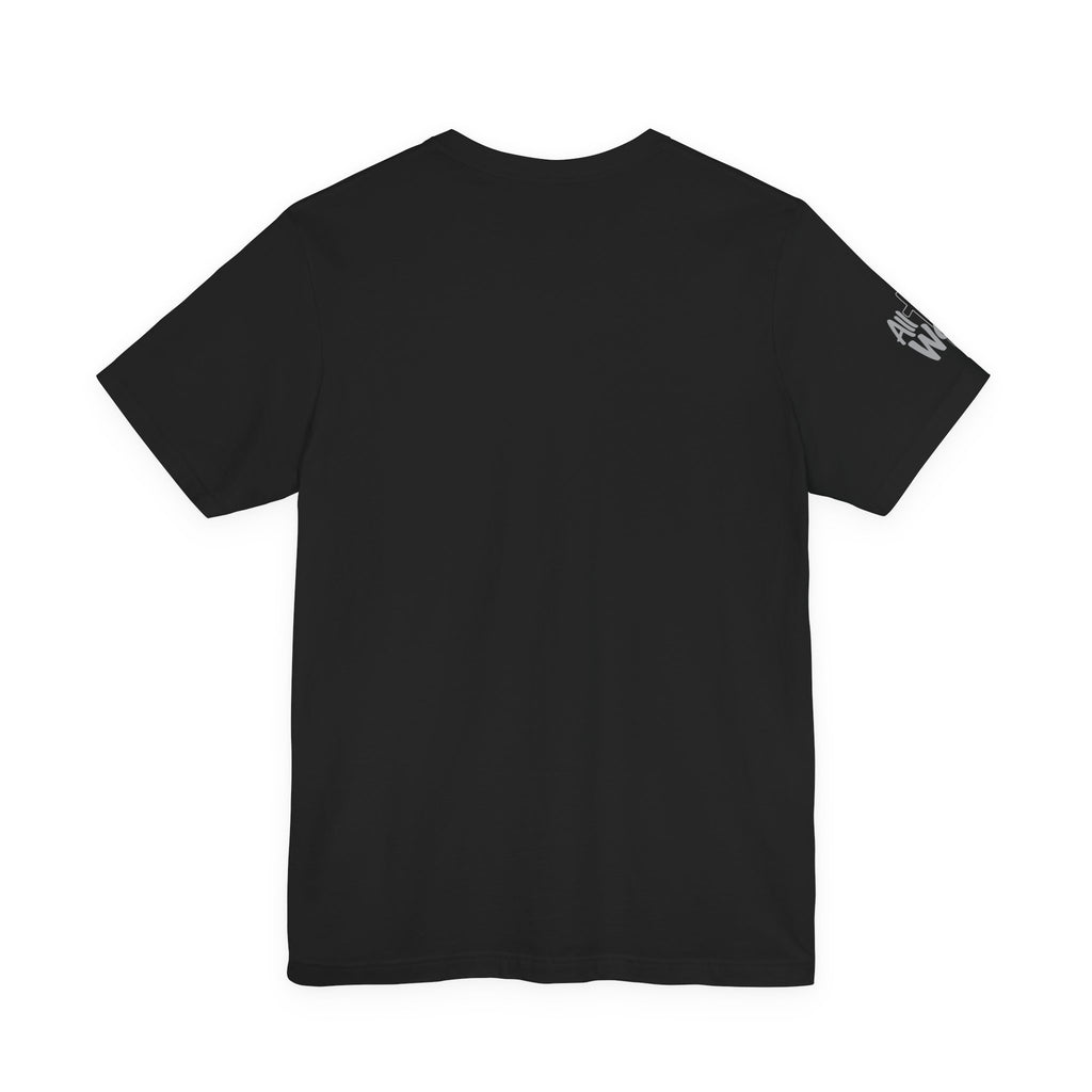 "All The Way" Matthew 10:38-39 Tee — Christian Faith Inspirational T-Shirt (Bella Canva 3001)