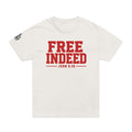 Oversized "Free Indeed" John 8:36 T-Shirt — Inspirational Christian  Tee (Bella+Canvas 4810)