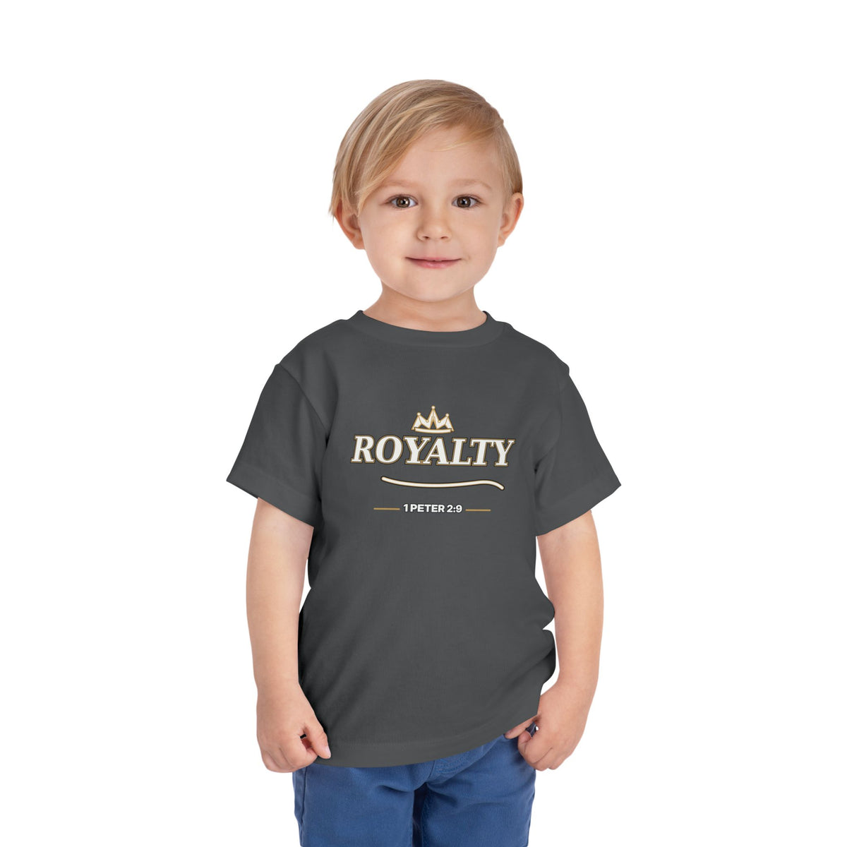 Toddler "Royalty" 1 Peter 2:9 Tee — Faith-Based Kids Shirt