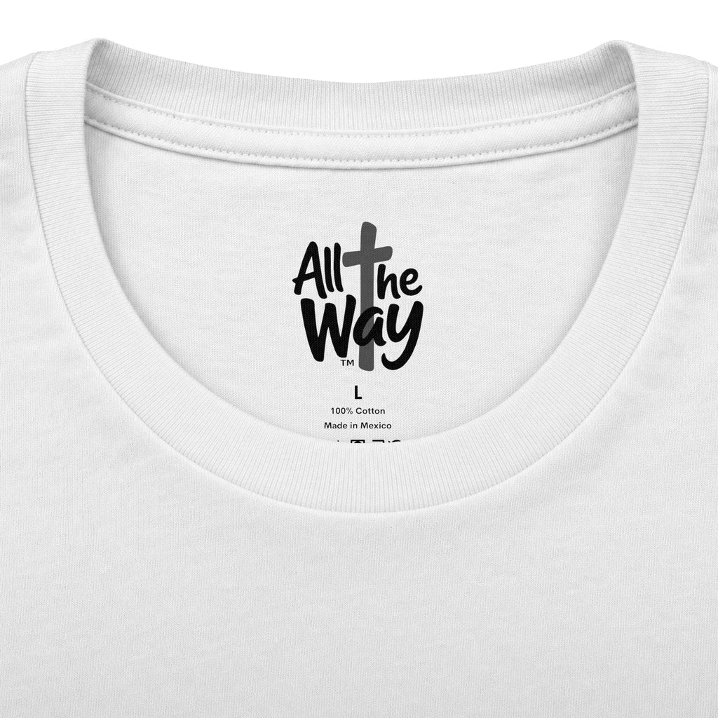 "Run the Race" Hebrews 12:1 Inspirational T‑Shirt  (Mostly Cotton)