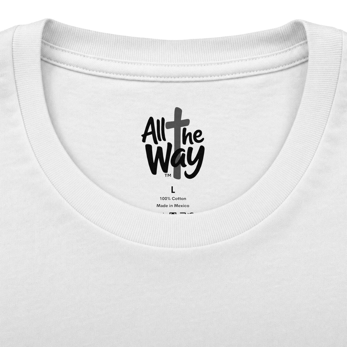 "Run the Race" Hebrews 12:1 Inspirational T‑Shirt  (Mostly Cotton)