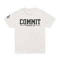 Oversized Commit Proverbs 16:3 T-Shirt — Inspirational Christian Graphic Tee(Bella 4810)