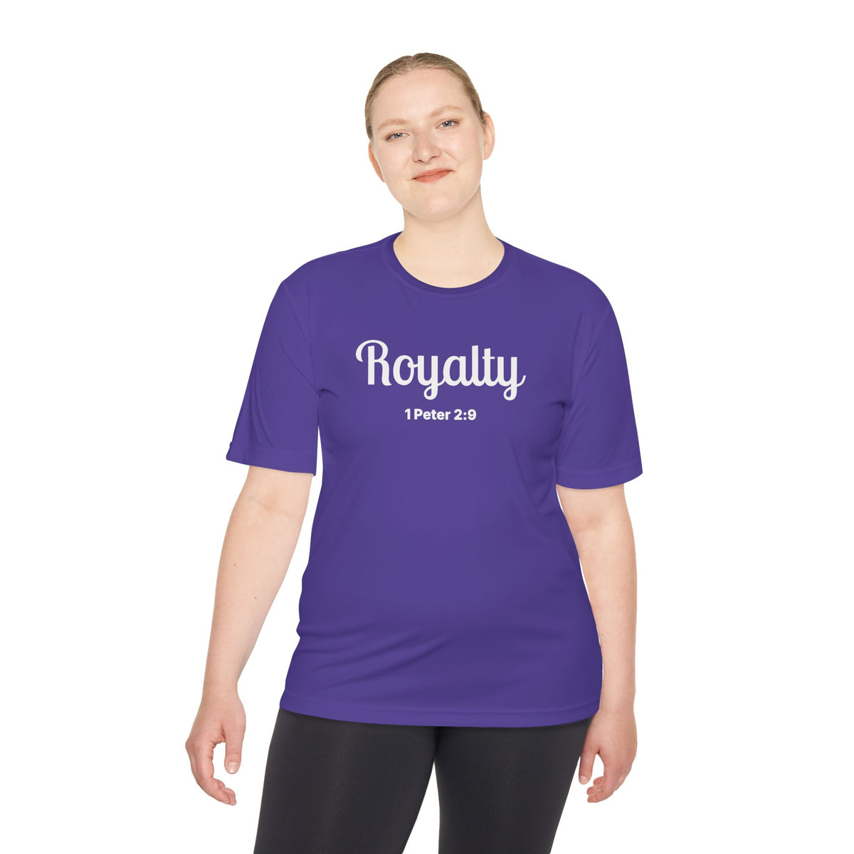 Moisture Wicking Tee "Royalty" 1 Peter 2:9 (Sport Tek)