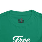 Toddler "Free Indeed"  John 8:36 Tee — Faith-Based Kids Shirt -Final
