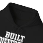 Hoodie — "Built Different" Psalm 139:14 Pullover