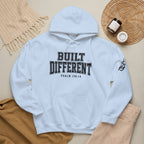 Hoodie — "Built Different" Psalm 139:14 Pullover
