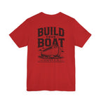 "Build Your Boat" Genesis 6:22 Faith Shirt  (Bella+Canvas 3001)