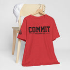 Commit Proverbs 16:3 Tee — Christian Faith Inspirational T-Shirt (Bella+Canvas 3001)