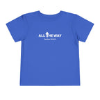 Toddler "All The Way" Matthew 10:38-39 Tee — Faith-Based Kids Shirt