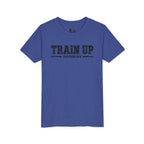 Youth Tee — "Train Up" Proverbs 22:6 Faith T‑Shirt (Bella Canva 3001Y)