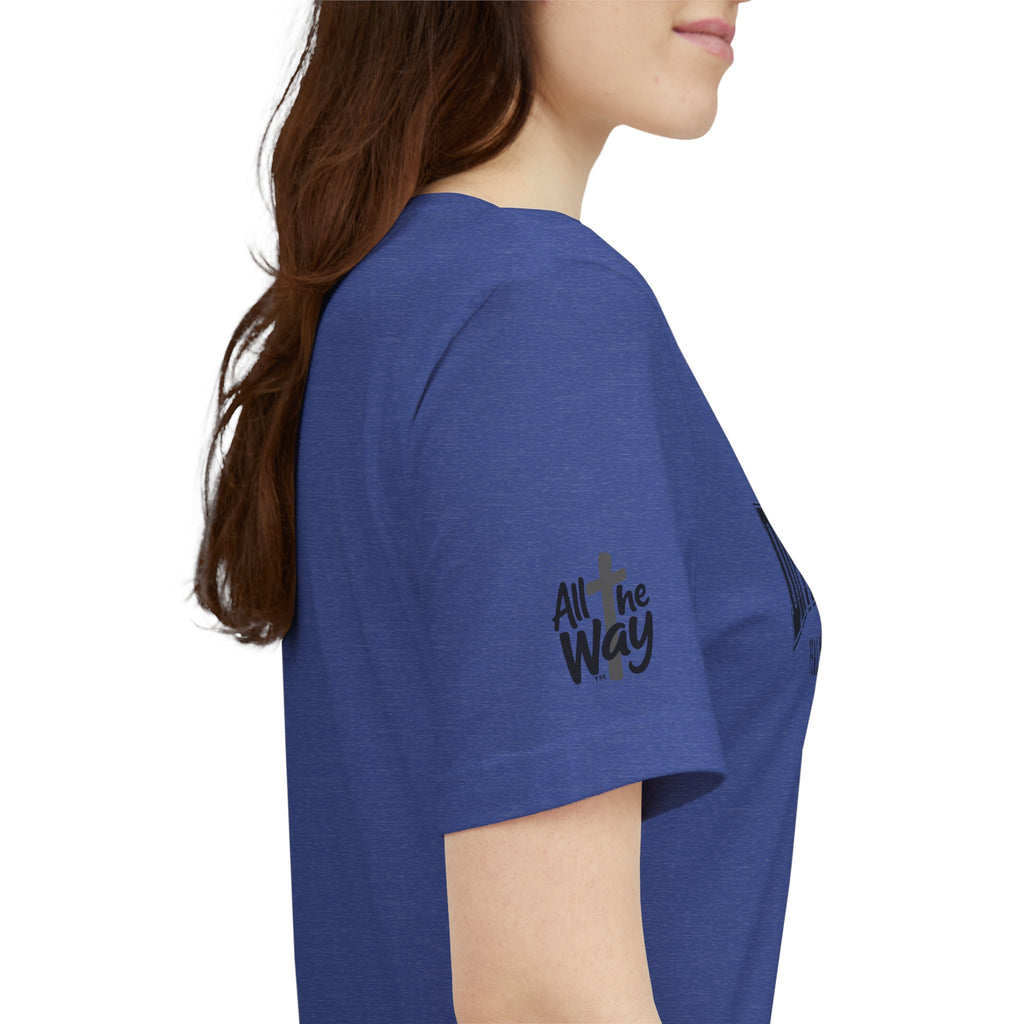 "Built Different" Psalm 139:14 Tee — Christian Faith Inspirational T-Shirt (Bella+Canvas 3001)