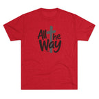 All the Way logo T-Shirt | Christian faith tee (Next level 6010)