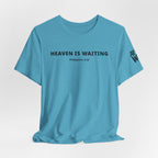 "Heaven is Waiting" Philippians 3:20 Faith Shirt  (Bella+Canvas 3001)