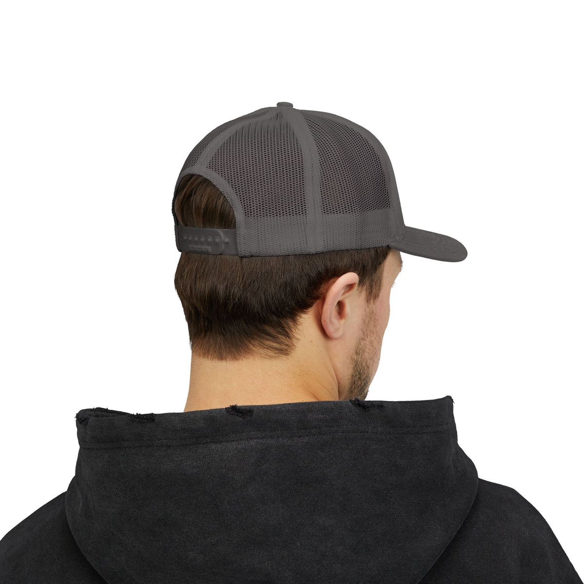Snapback Trucker Cap — "COMMIT" Proverbs 16:3 Embroidered Christian Hat