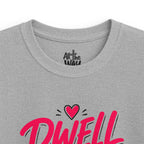 Girls 'Dwell' Psalm 91:1 Tshirt- Bella (Front and Back)