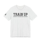 "Train Up" Proverbs 22:6 Tee — Christian Faith Inspirational T-Shirt (Bella+Canvas 3001)
